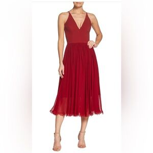 Dress the Population Garnet Alicia Cocktail Dress